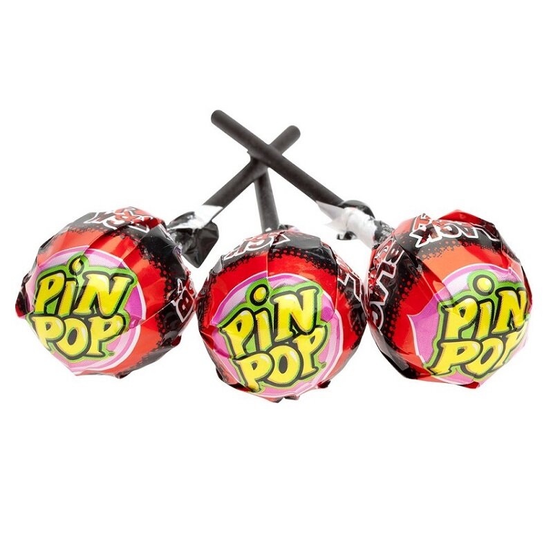 Slikkepinde Pin Pop Black Cherry 1,062 kg