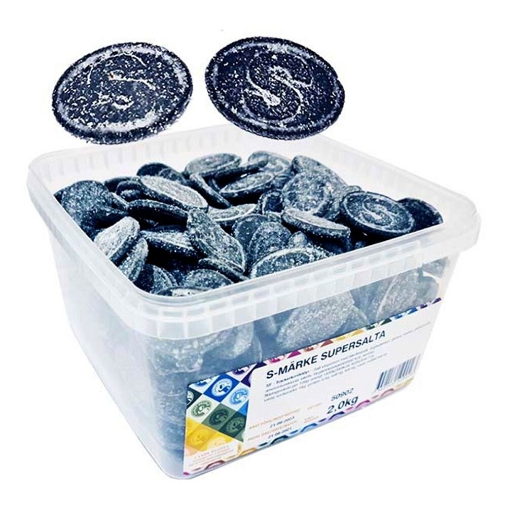 S-Mærker Supersalte i Storpak 2 kg