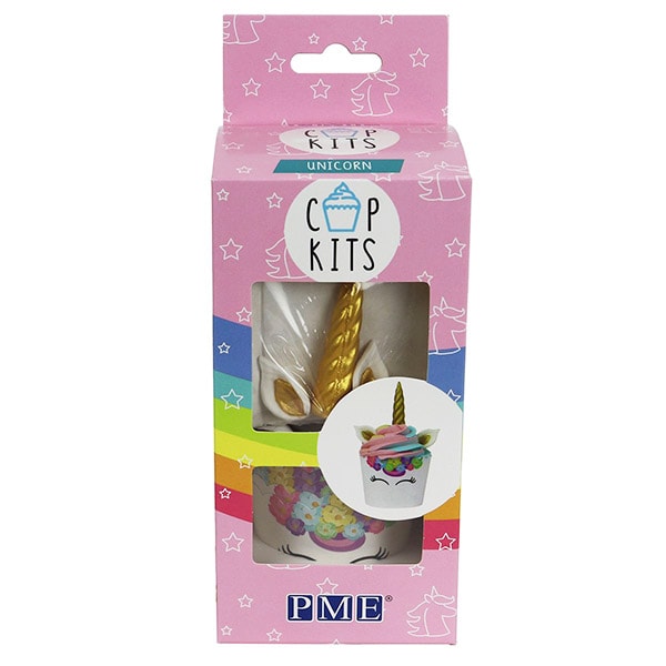 Muffinsæt, Enhjørning 6 stk.