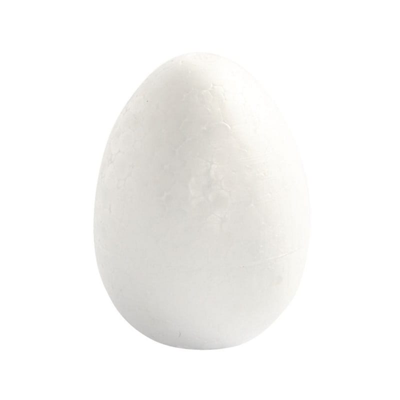 Dekorationsæg i flamingo 5 stk