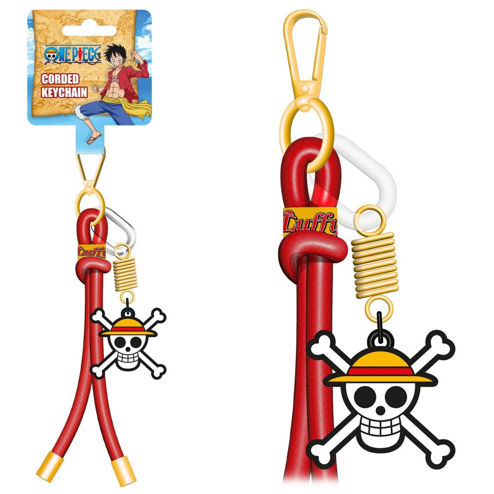 One Piece Luffy Nøglering