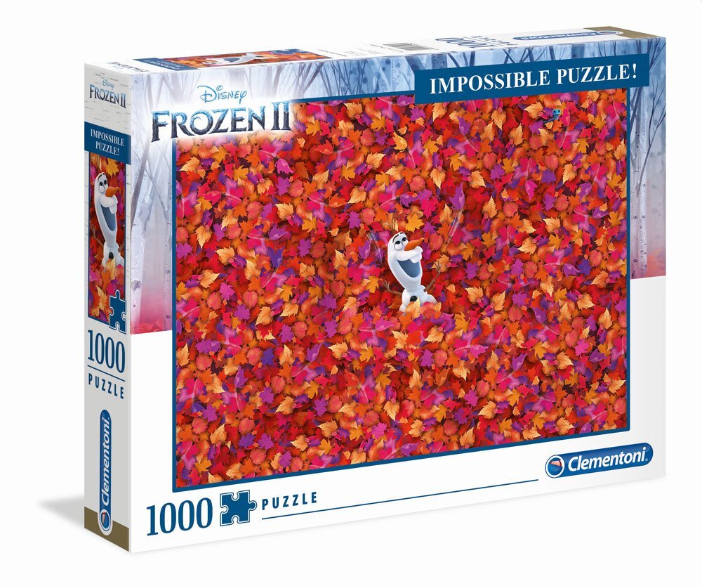 Clementoni Puslespil, Frozen Challenge 1000 brikker