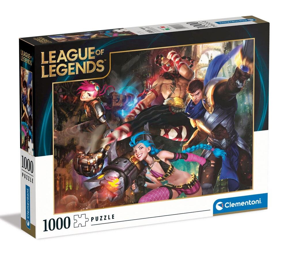 Clementoni Puslespil - League of Legends 1000 brikker