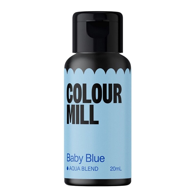 Colour Mill - Vandbaseret spiselig farve lyseblå 20 ml
