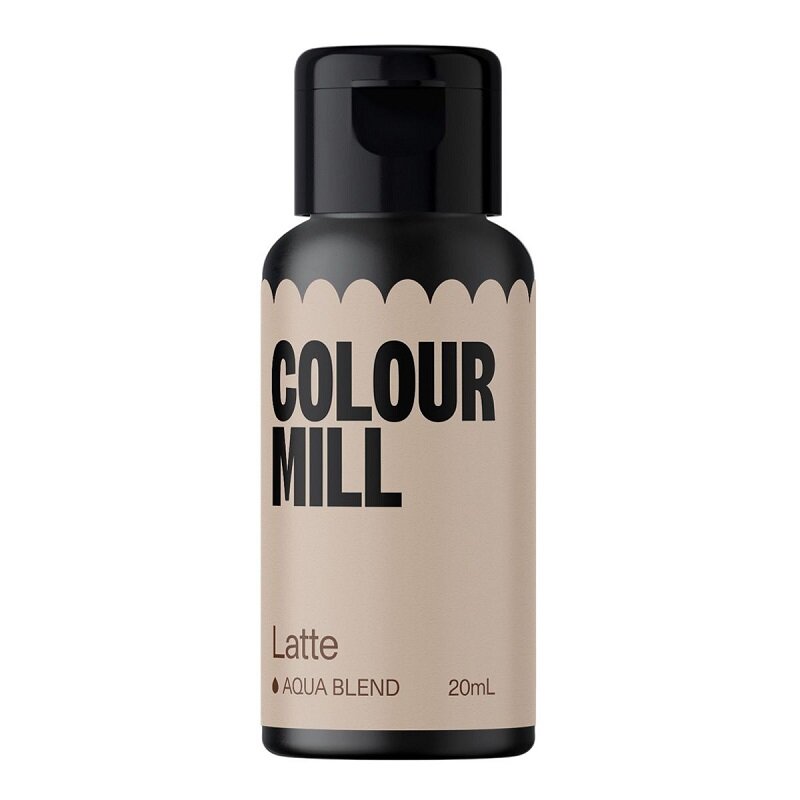 Colour Mill - Vandbaseret spiselig farve latte 20 ml