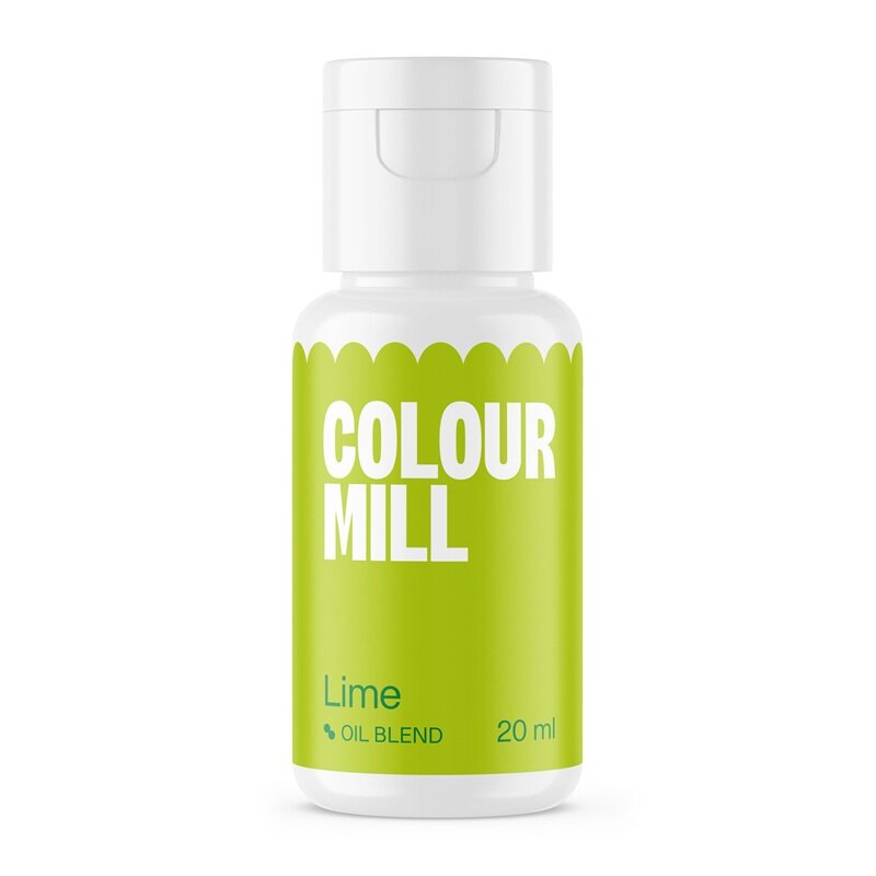 Colour Mill Oliebaseret spiselig farve limegrøn 20 ml