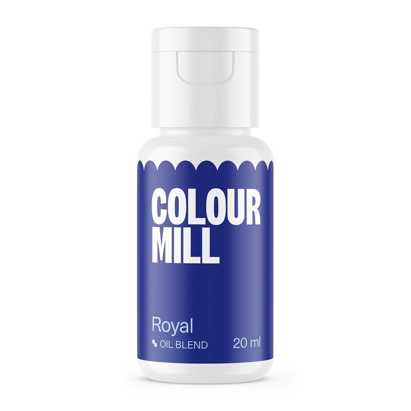 Colour Mill Oliebaseret spiselig farve kongeblå 20 ml