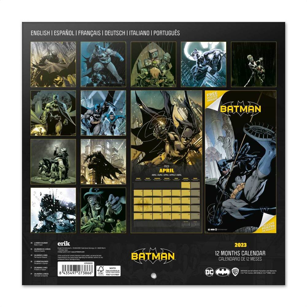 Batman Kalender - Almanak 2023