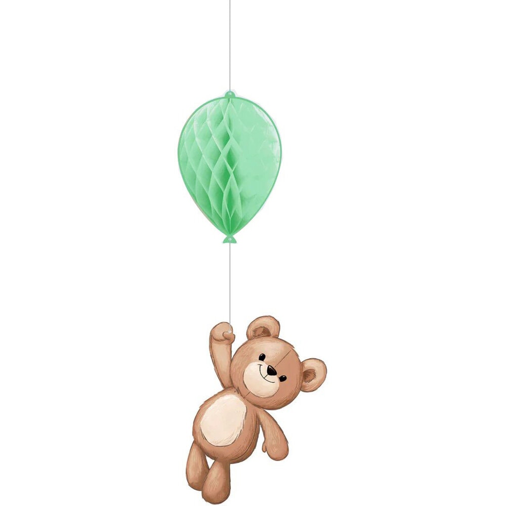 Teddybjørn Babyshower - Hængende dekorationer