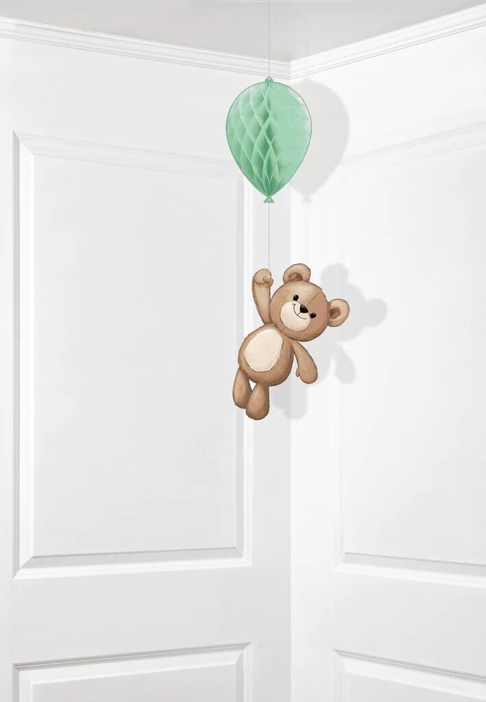 Teddybjørn Babyshower - Hængende dekorationer