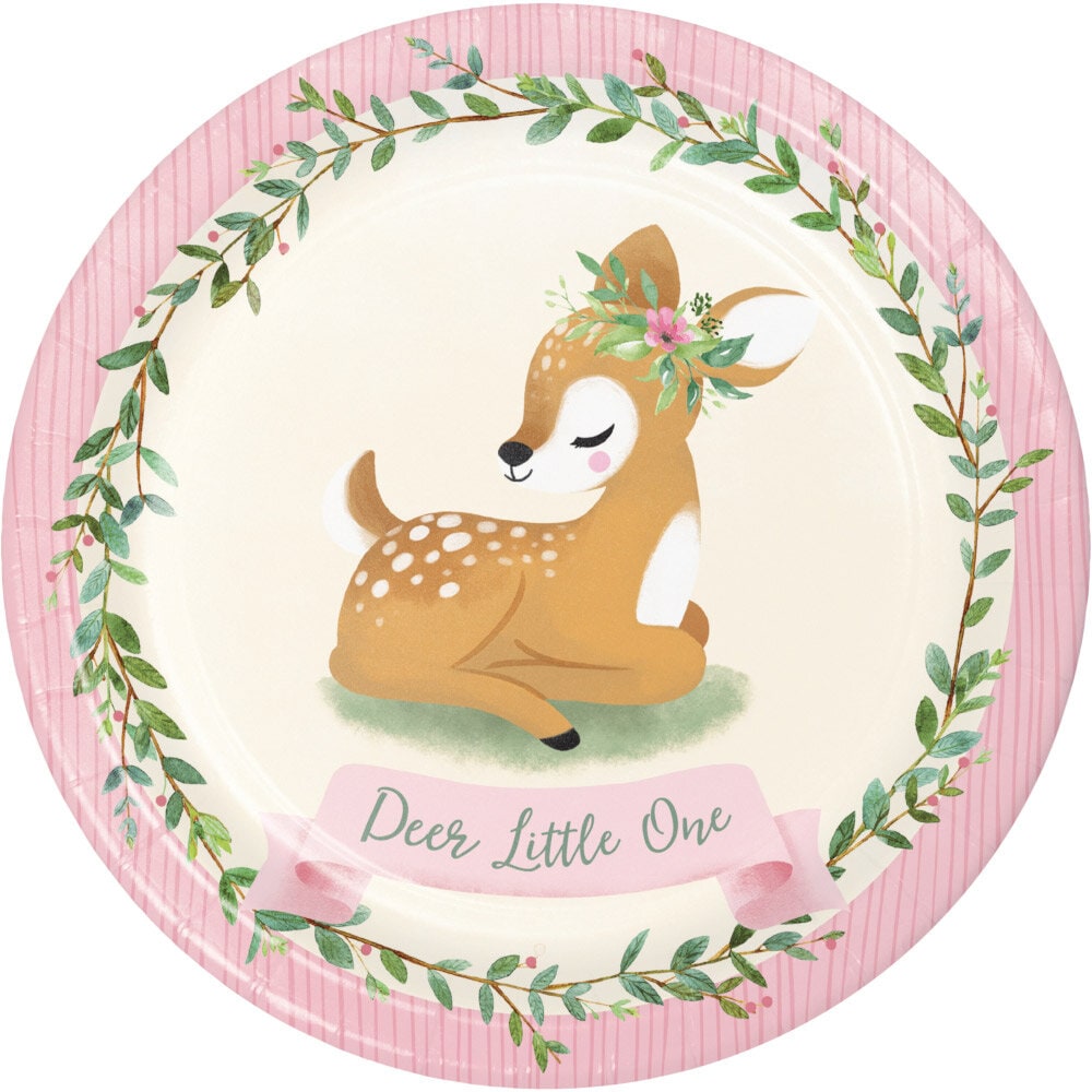 Deer Little One - Tallerkner 1 år 8 stk