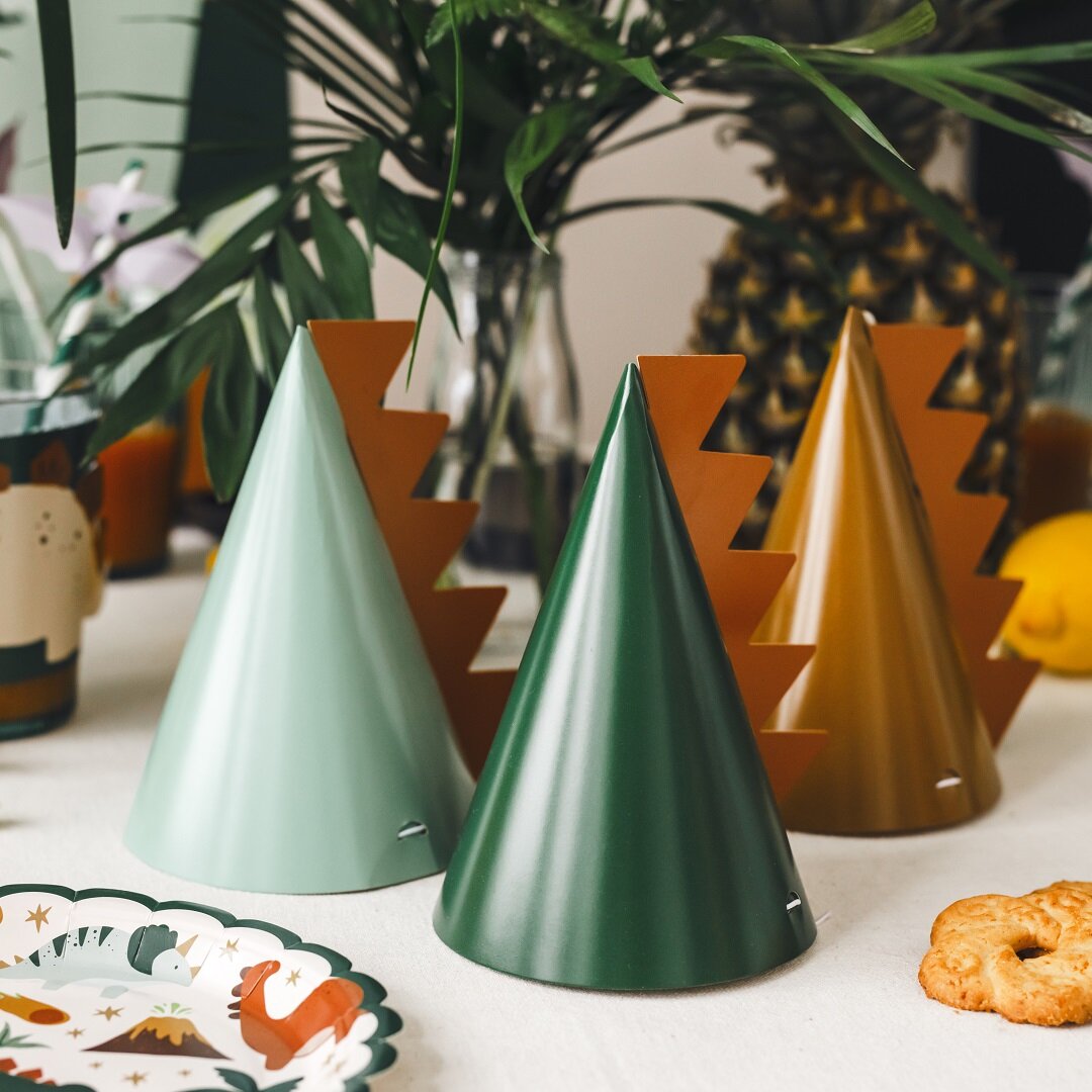 Dinosaur Festhatte 6 stk