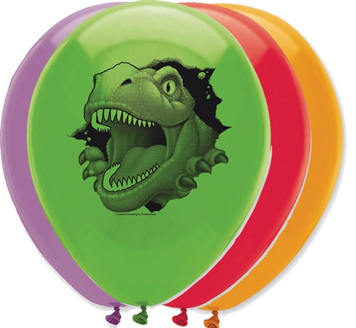 Dinosaureventyr - Balloner 6 stk