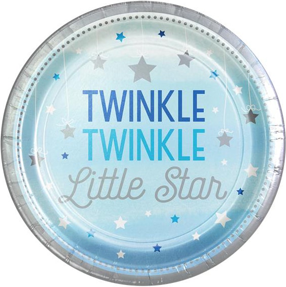 Twinkle Little Star - Tallerkner 8 stk