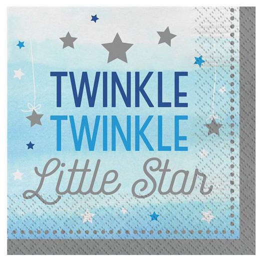 Twinkle Little Star, servietter, 16 stk.