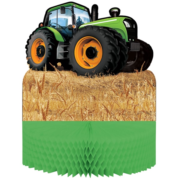 Tractor Time - Borddekoration Honeycomb