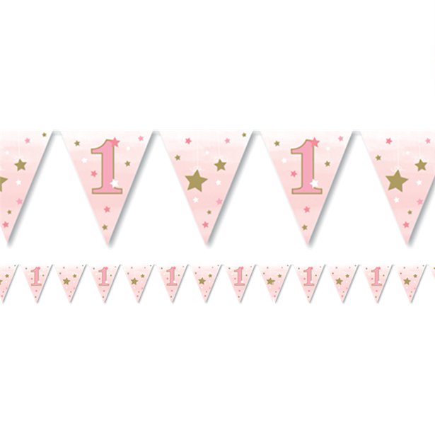 Twinkle Little Star Rosa, Flagbanner 1 år