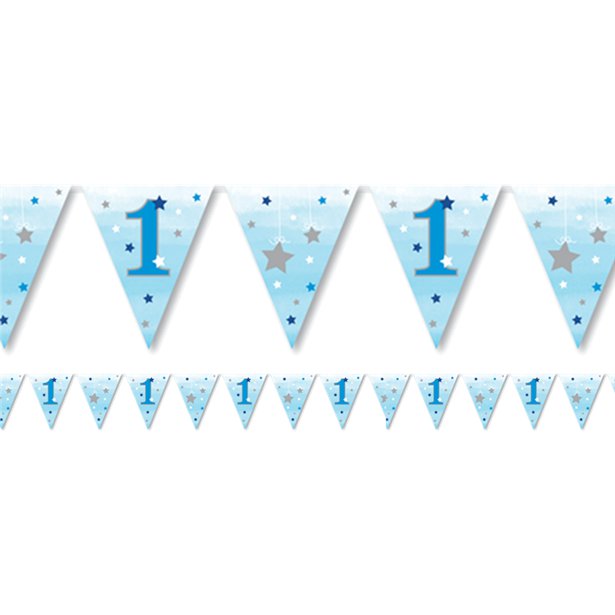 Twinkle Little Star Blå, Flagbanner 1 år