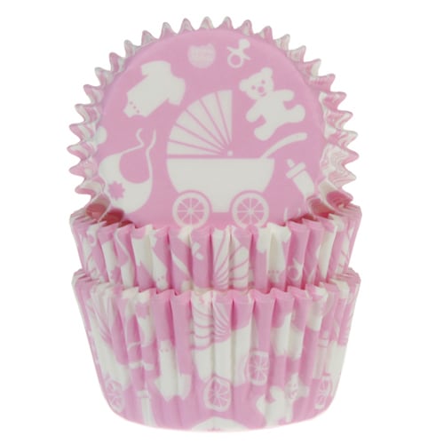 HM Muffinforme Baby pink 50 stk