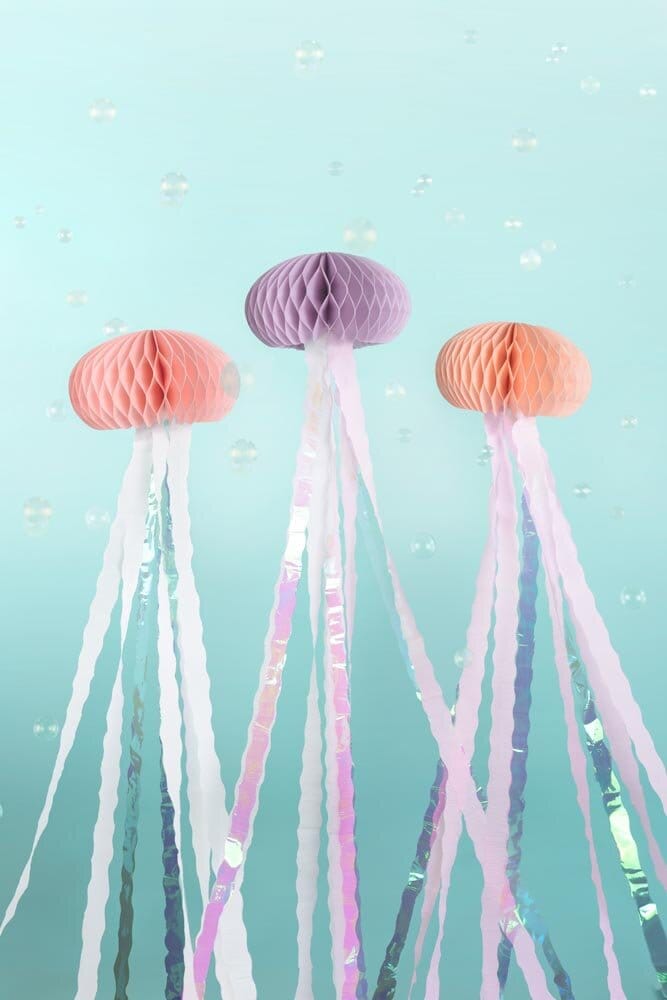 Honeycomb Havfrue Jellyfish 3 stk
