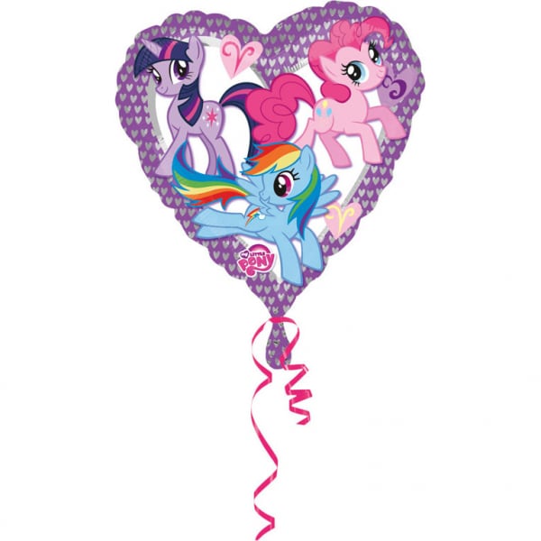 My little Pony - Folieballon Hjerteformed 45 cm