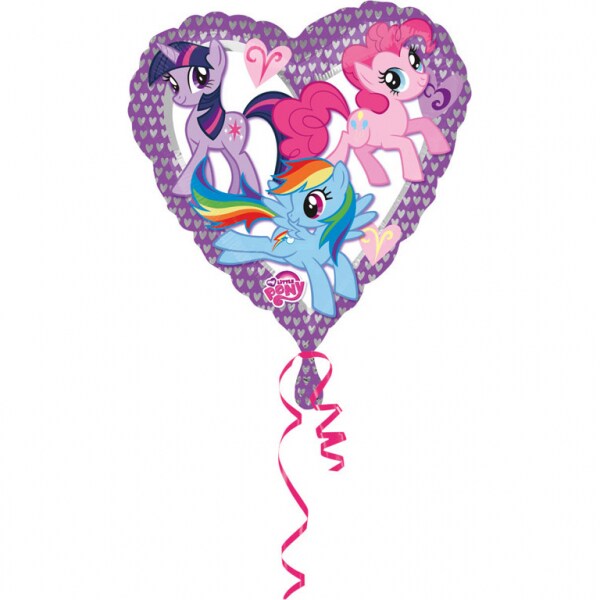 My little Pony - Folieballon Hjerteformed 45 cm