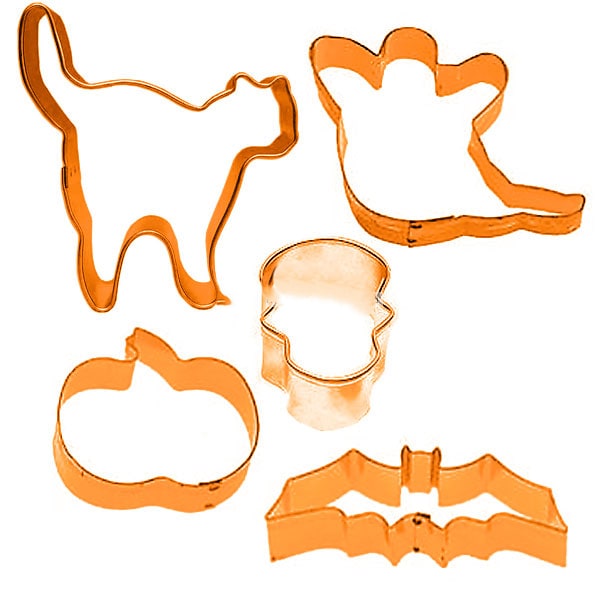 Kakformar, Halloween 5 stk.