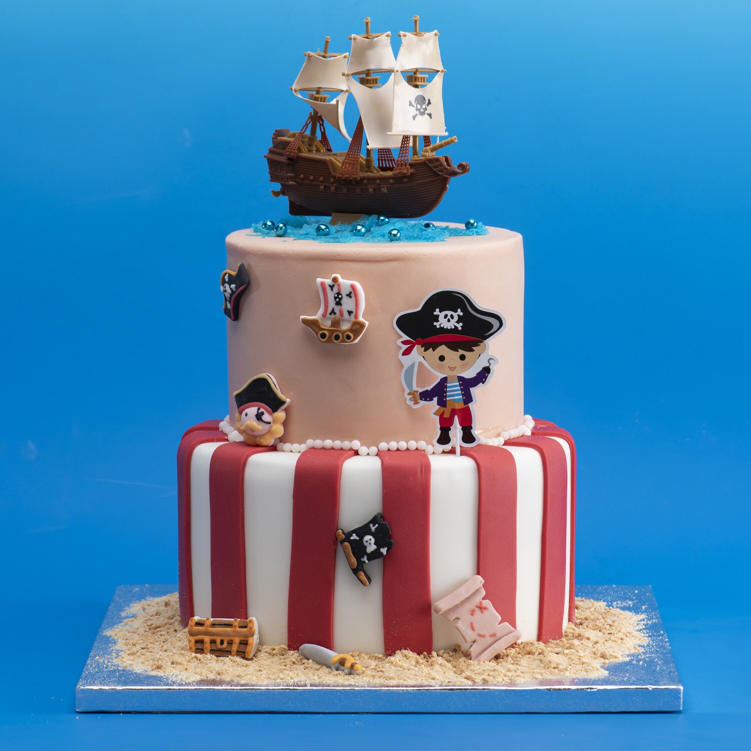 Kagedekoration, Piratskepp