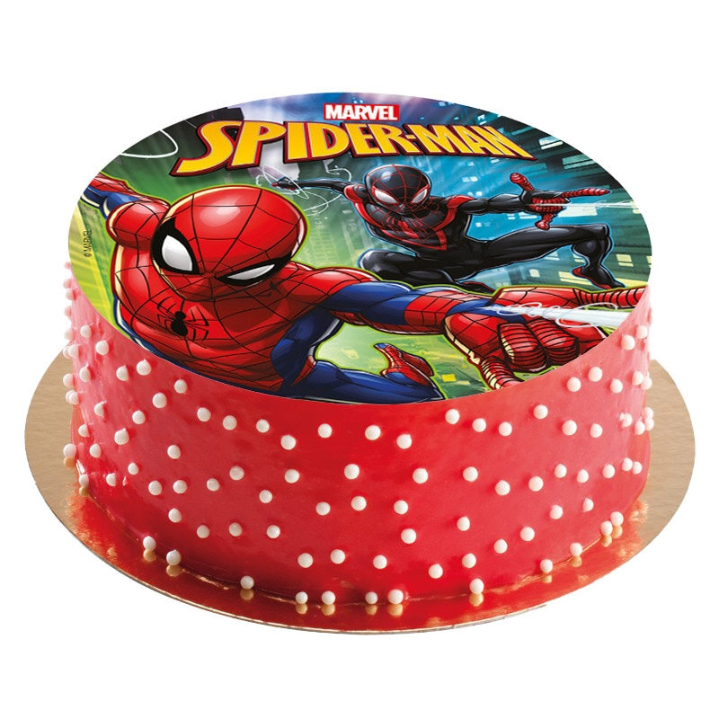 Sukkerprint - Spiderman 20 cm