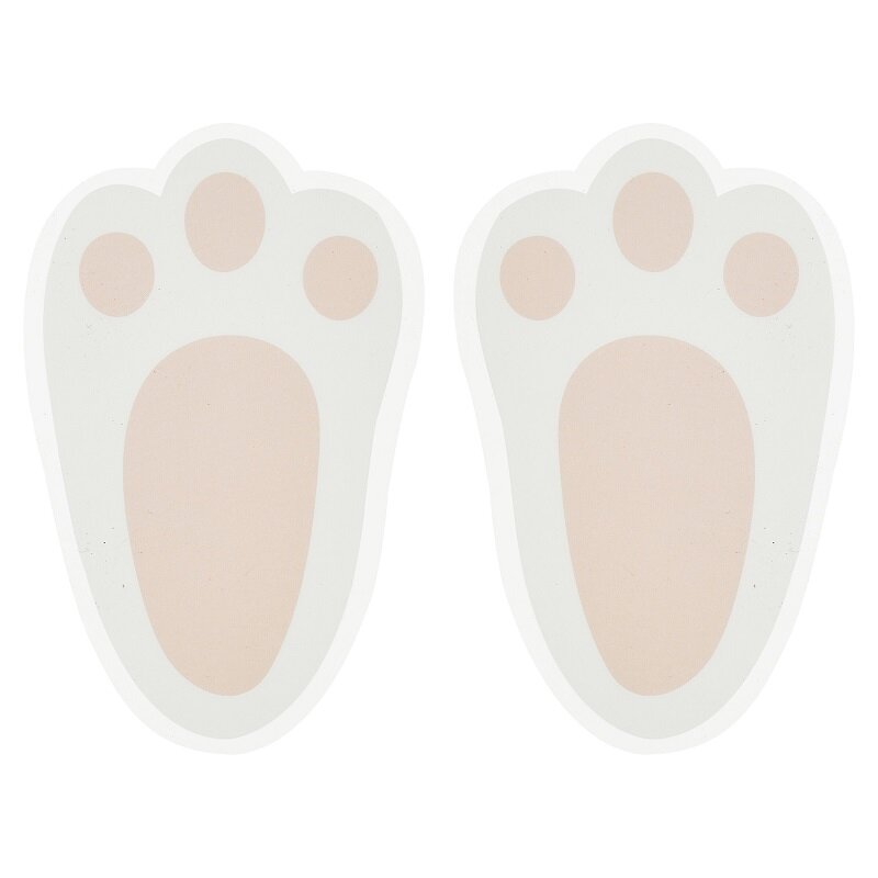 Klistermærker Kanin fodspor 10 stk