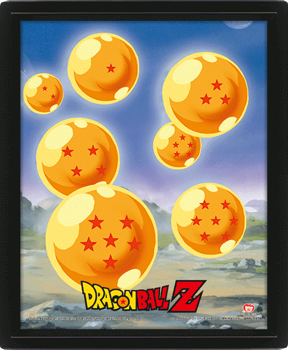 Dragon Ball Z - 3D Kanvas-tavle Shenron Unleashed