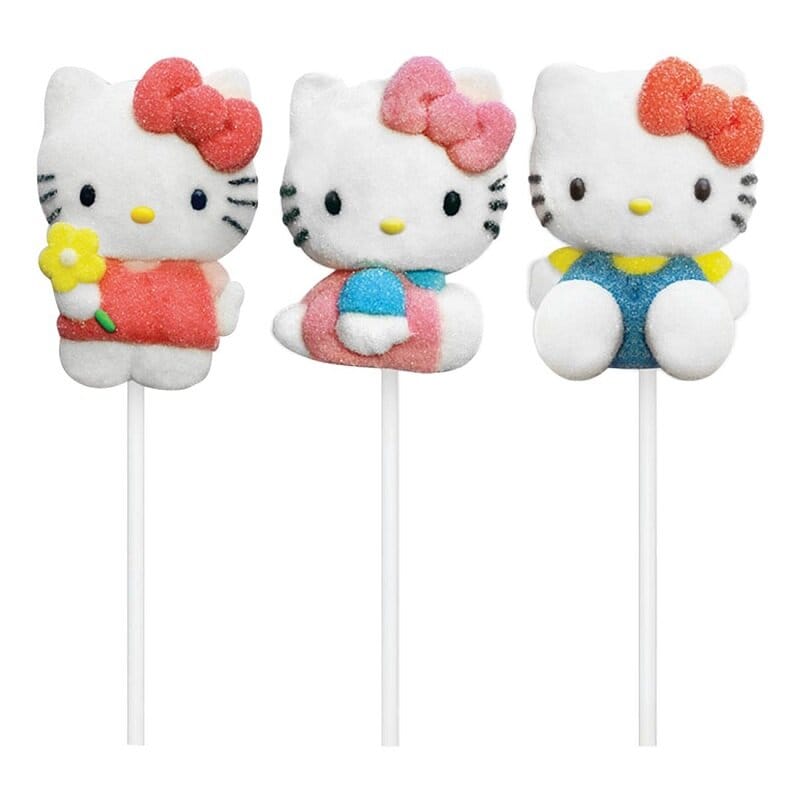 Hello Kitty - Marshmallow på pind