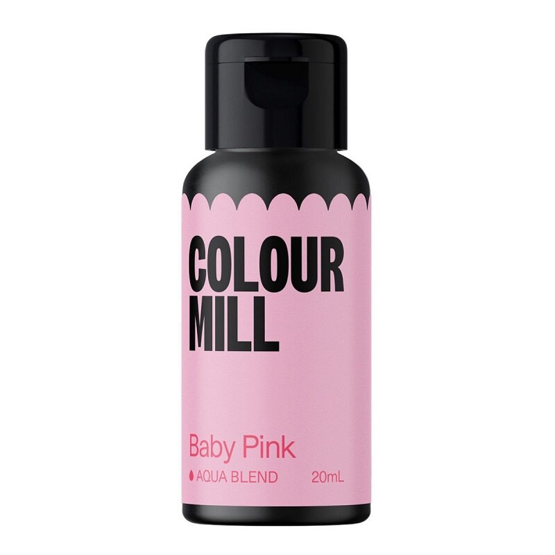 Colour Mill - Vandbaseret spiselig farve lyserød 20 ml