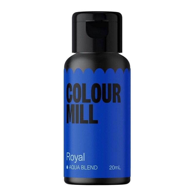 Colour Mill - Vandbaseret spiselig farve royal blå 20 ml