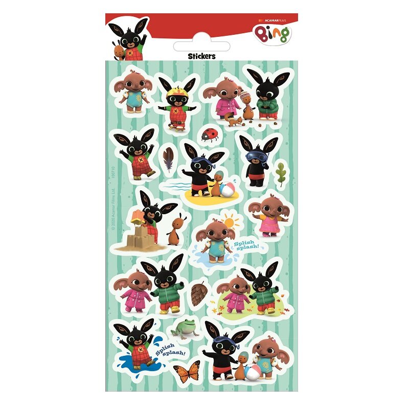 Bing - Klistermærker 19-pakke