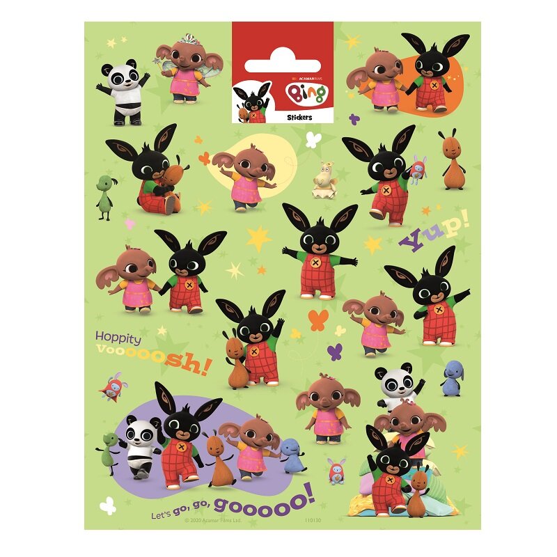 Bing - Klistermærker 38-pakke