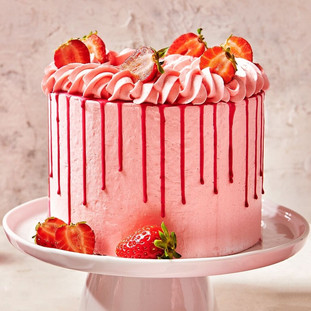 FunCakes Enchanted Cream frostingmix, jordbær 450 gram
