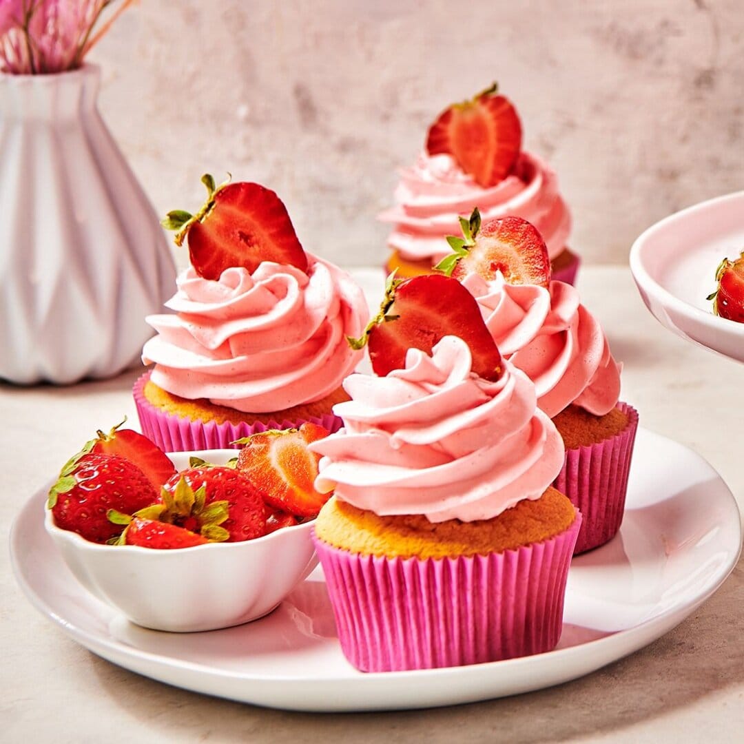 FunCakes Enchanted Cream frostingmix, jordbær 450 gram