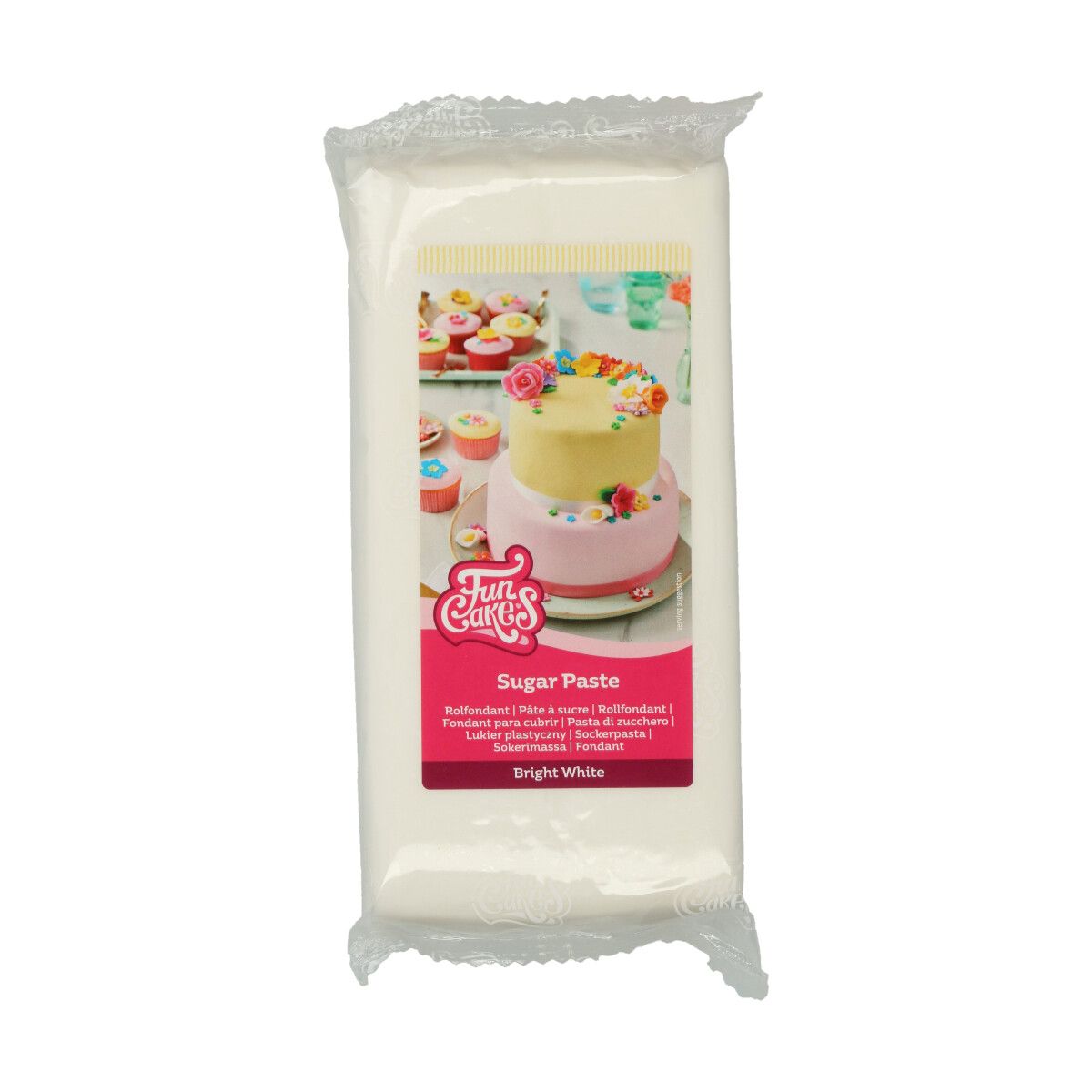 FunCakes - Fondant Hvid 1 kg