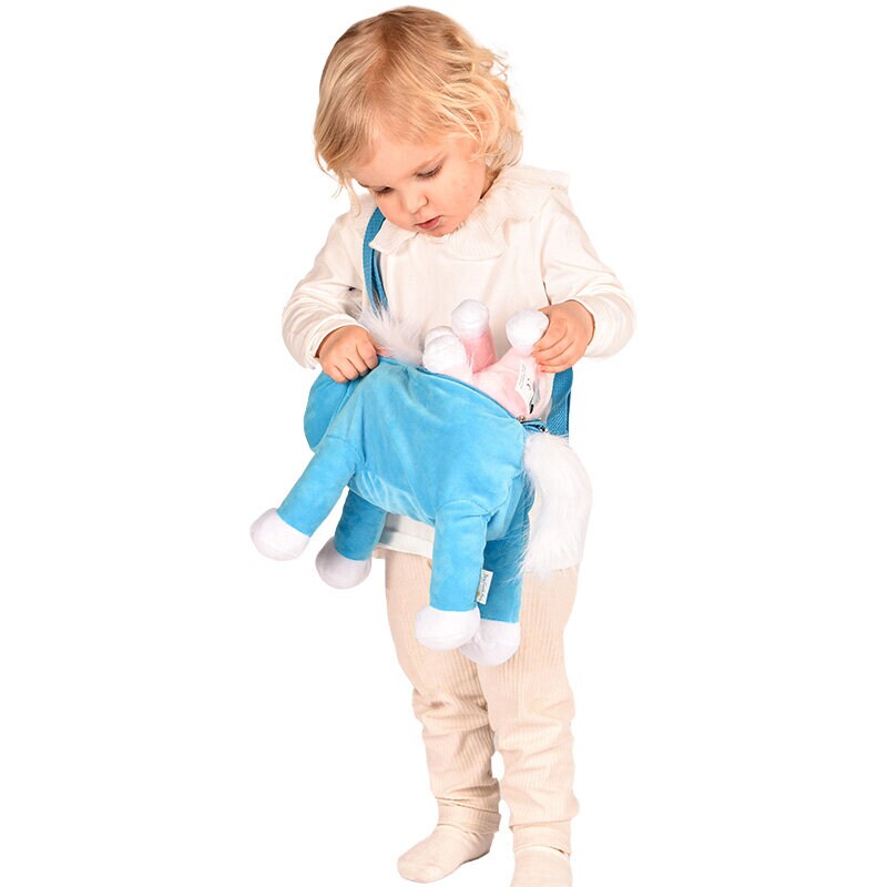 Enhjørningtaske med lynlås