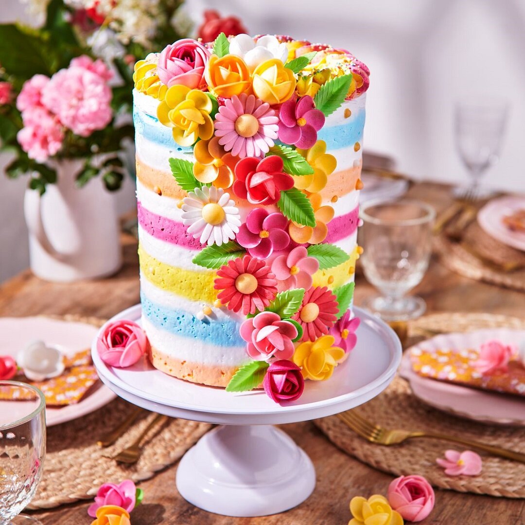 FunCakes - Spiselige Vaffelblomster, Roser 6 stk