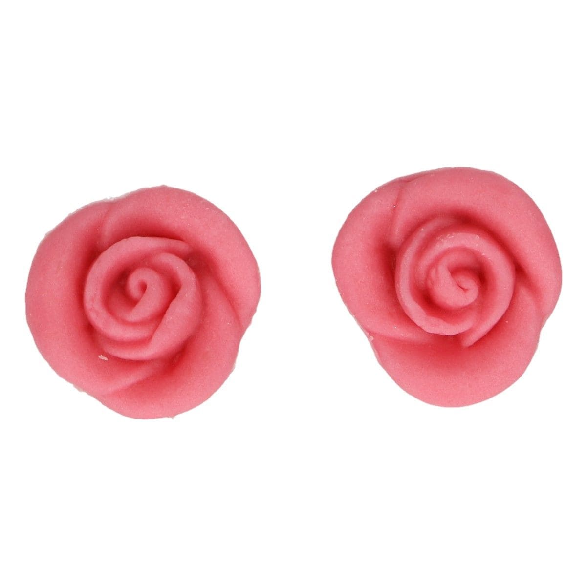 FunCakes Marcipan - Dekorations roser pink 6-pak