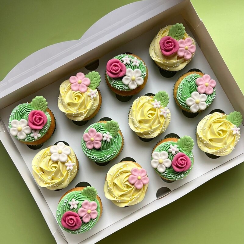 FunCakes - Sukkerdekoration blad 12 stk.