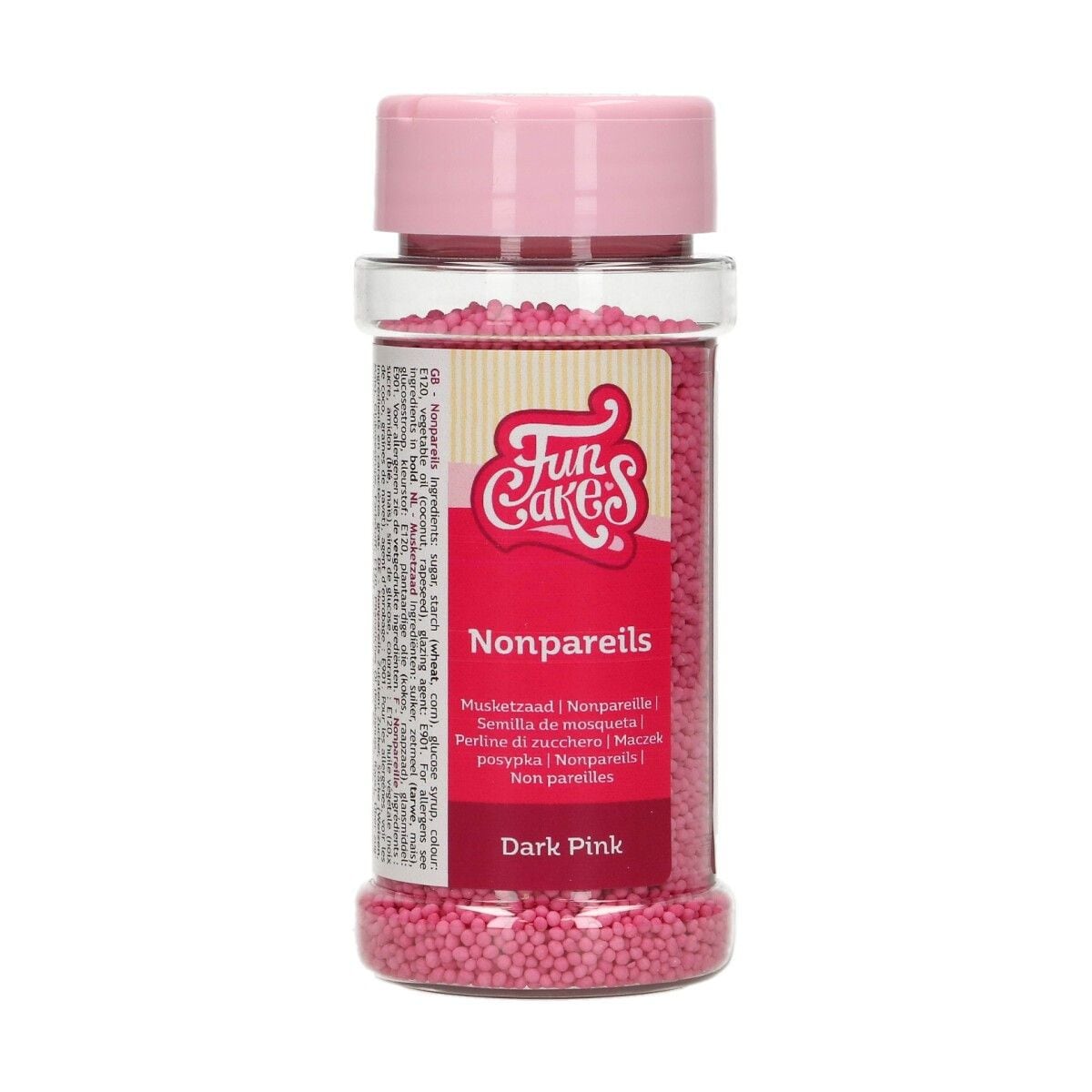 FunCakes - Sukkerperler Pink 80 gram