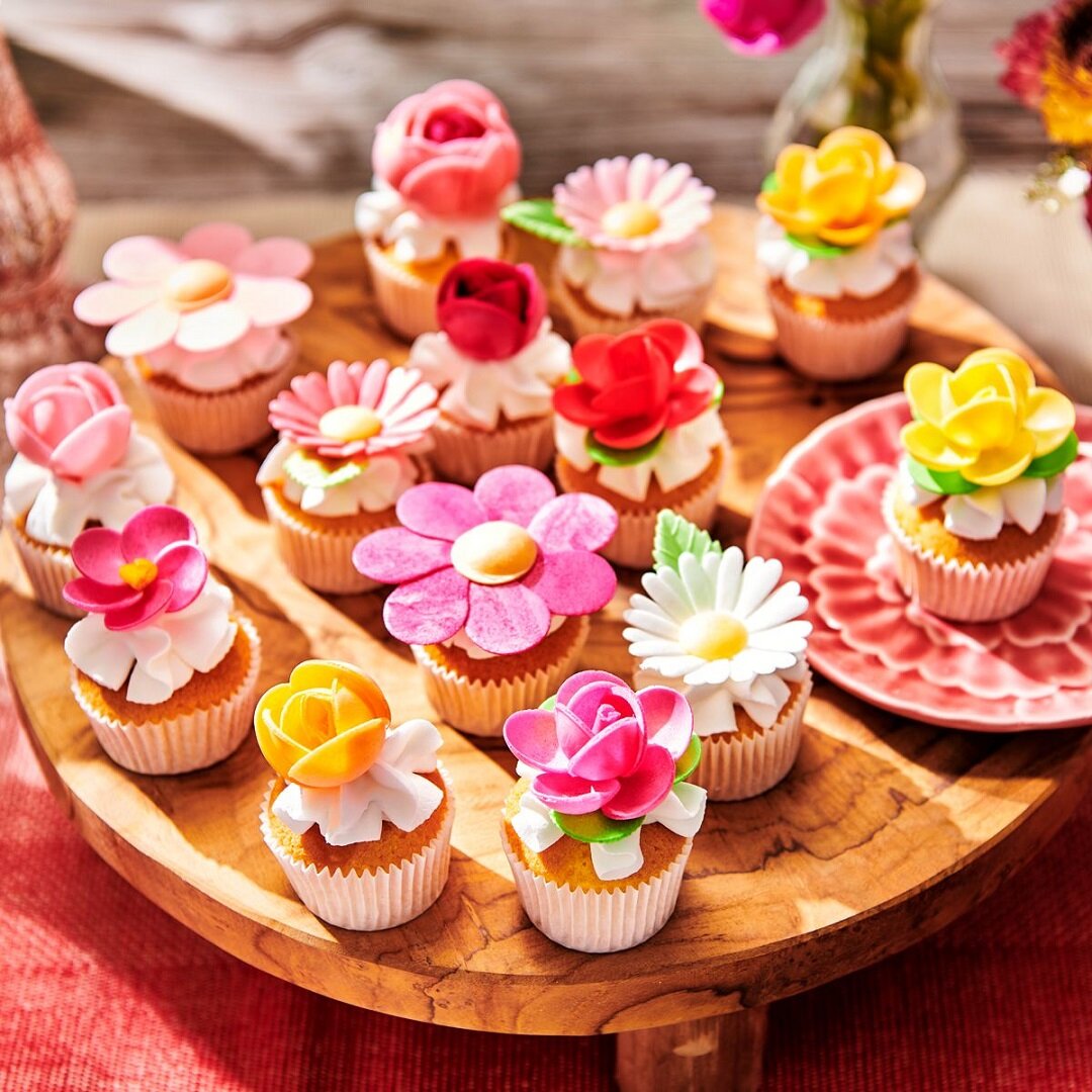 FunCakes - Spiselige Vaffelblomster, Roser 6 stk