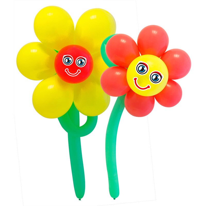 Ballonfigur, Blomster