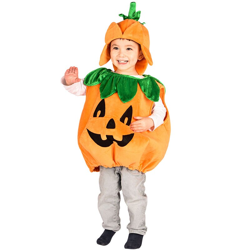 Græskar Kostume Børn 2-4 år