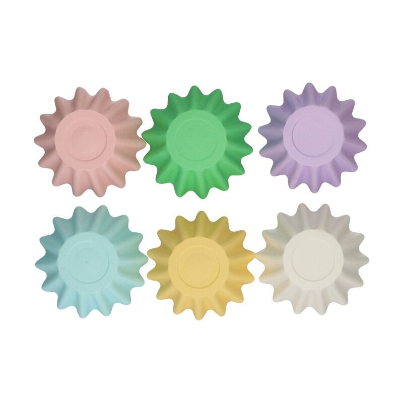 FunCakes - Blomstformede Muffinforme Pastelmix 48 stk