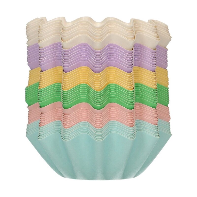 FunCakes - Blomstformede Muffinforme Pastelmix 48 stk