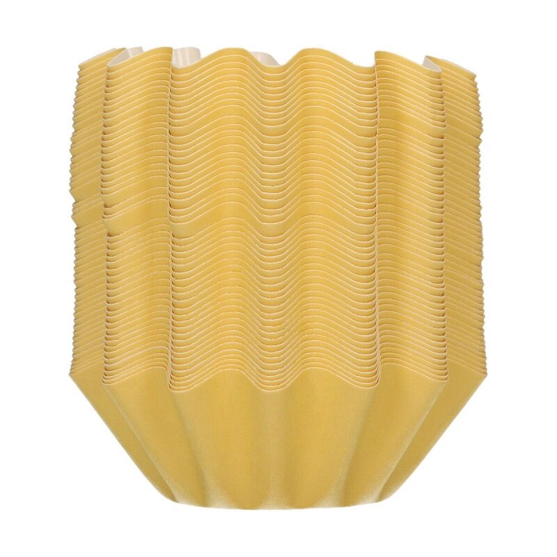 FunCakes - Blomstformede Muffinforme Pastelgule 48 stk